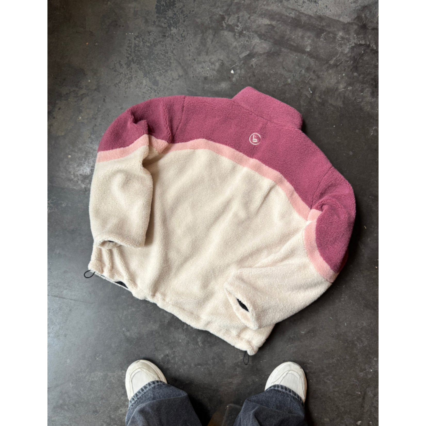BUCHAN Buchan Reversible Fleece Pink