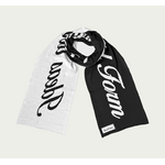 BUCHAN Buchan Quote Scarf - Black