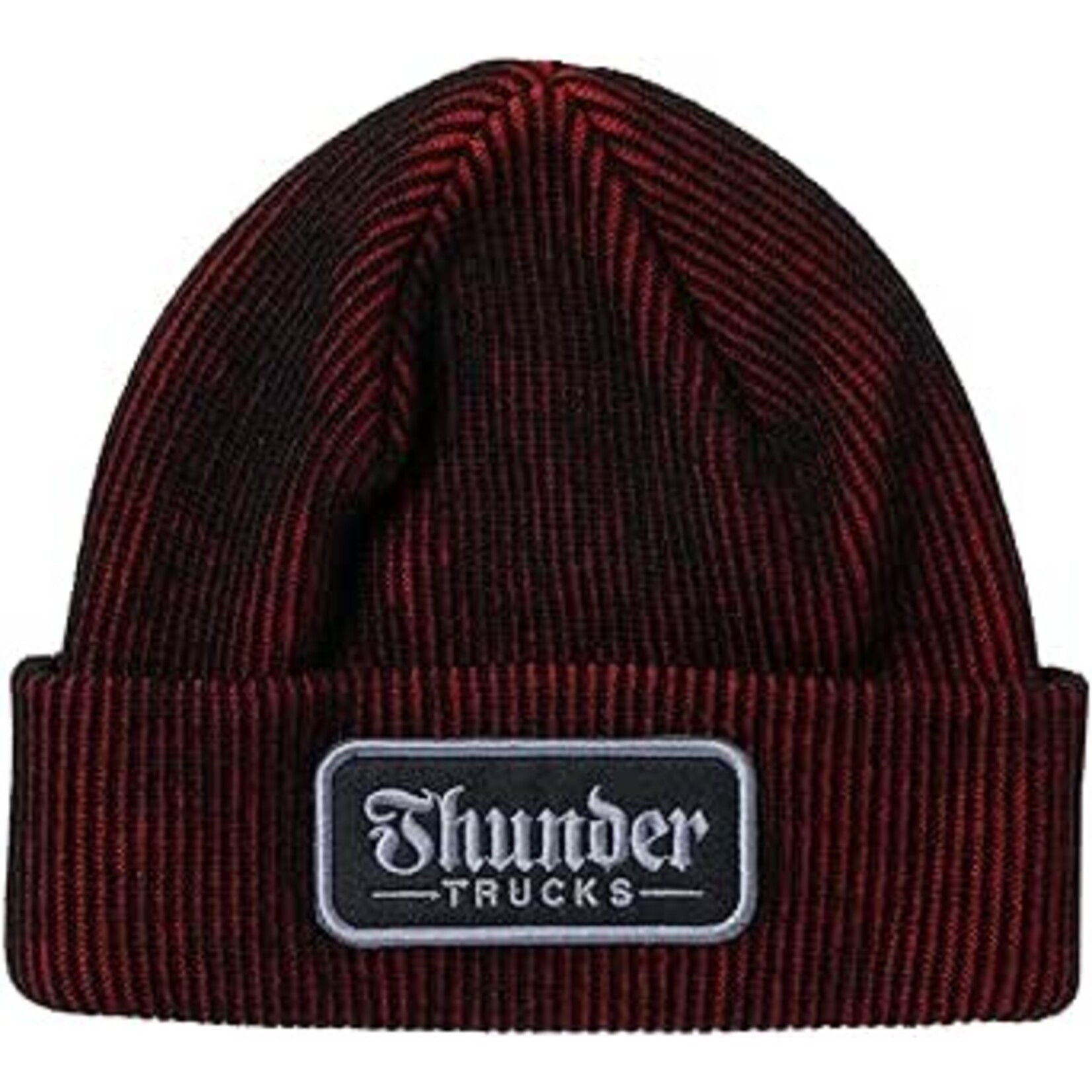 BUTTER GOODS Thunder Cuff Beanie Script Patch Black