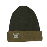 BUTTER GOODS PIG HEAD DOCK BEANIE ARMY-DIJON