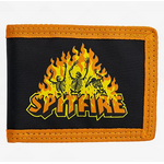 SPITIFIRE Spitfire Bi-Fold Wallet Hellfire Black/Orange