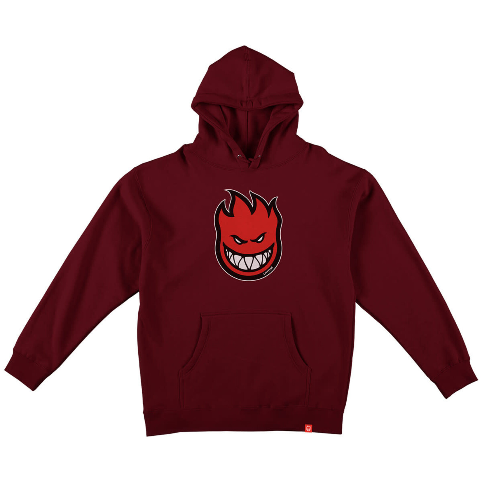 SPITIFIRE Spitfire Youth Hooded Sweater Bighead Fill Maroon