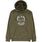 SPITIFIRE Spitfire Hooded Sweater Chrome Bighead Army