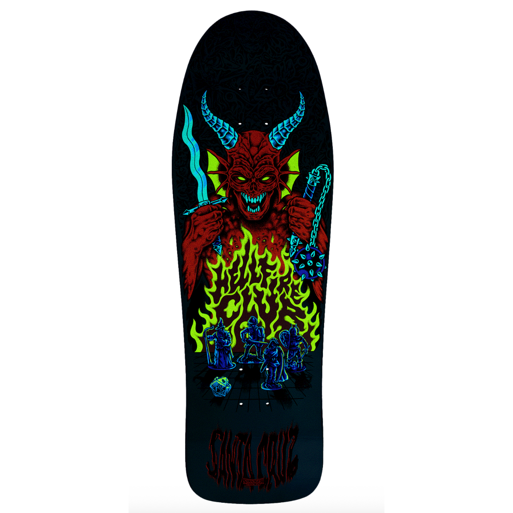 SANTA CRUZ Santa-Cruz X Stranger Things Knox Hellfire Pit 10.07