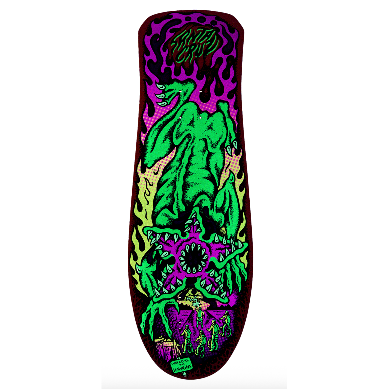 SANTA CRUZ Santa-Cruz X Stranger Things Salba Demogorgon 10.3