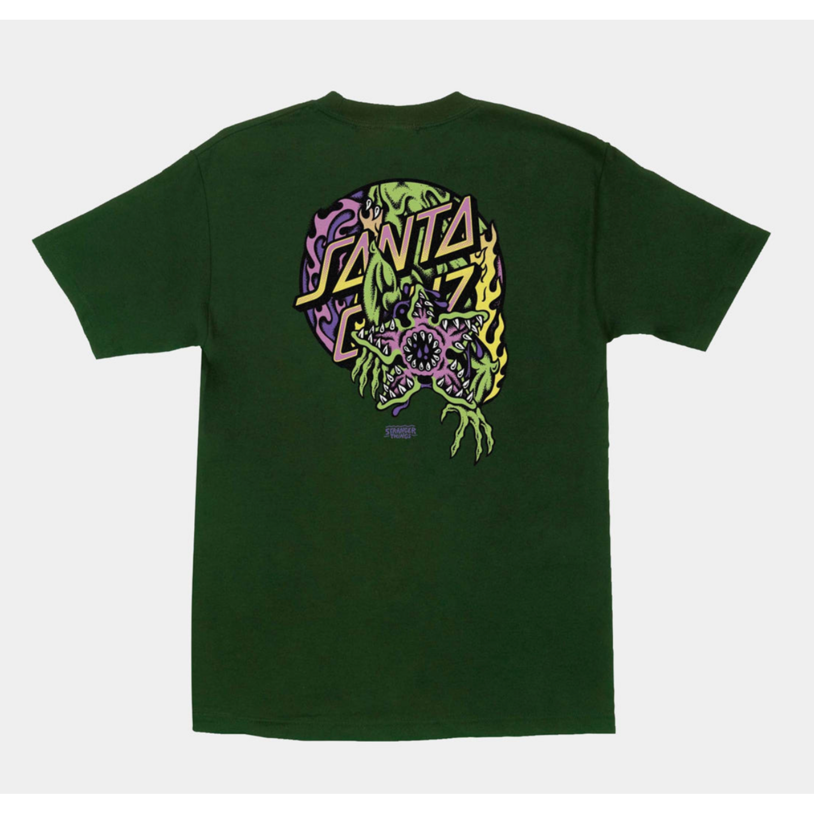 SANTA CRUZ Santa-Cruz X Stranger Things Demogorgon Dot Tee