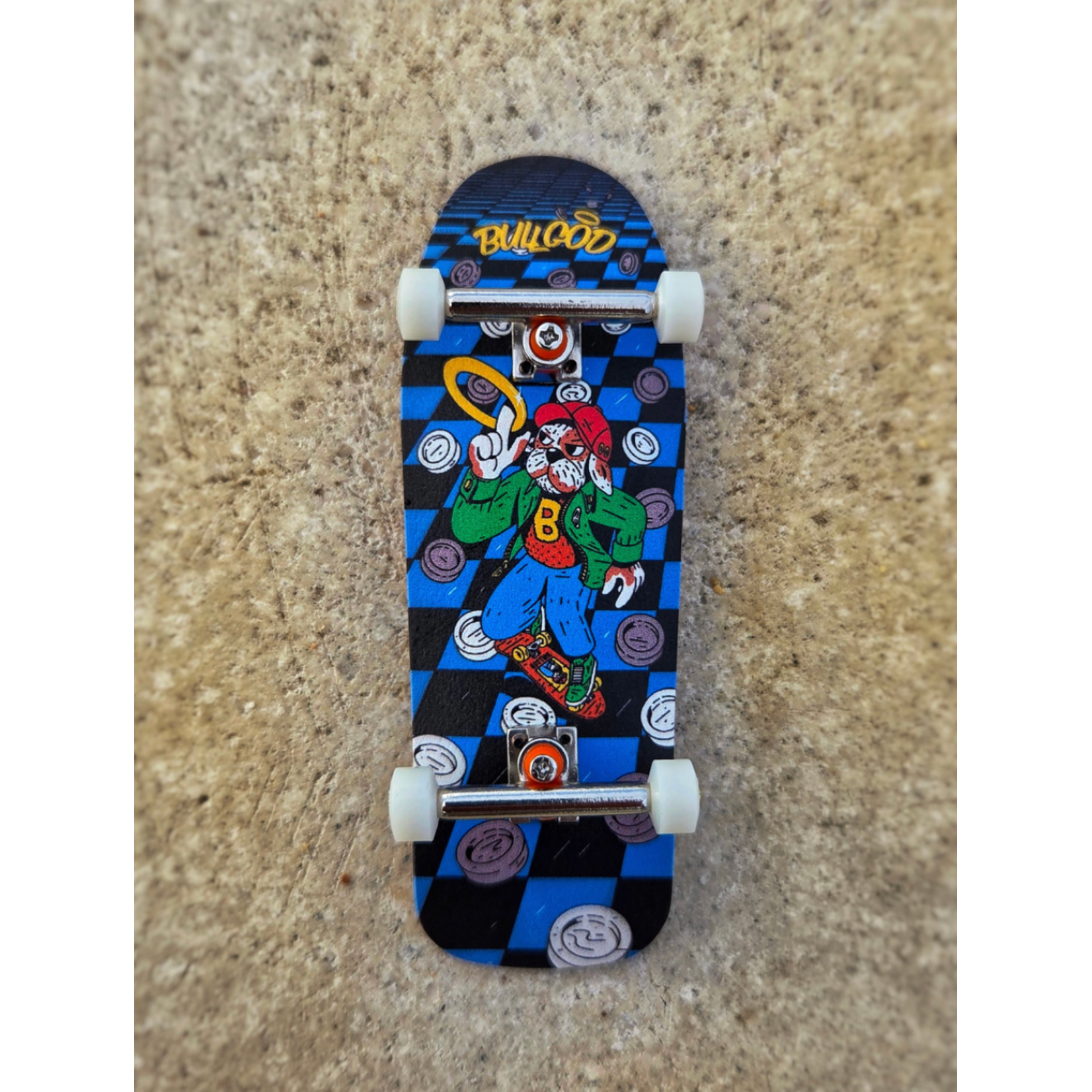 BULLGOD BULLGOD  OLD SCHOOL BLUE PREMIUM FINGERBOARD