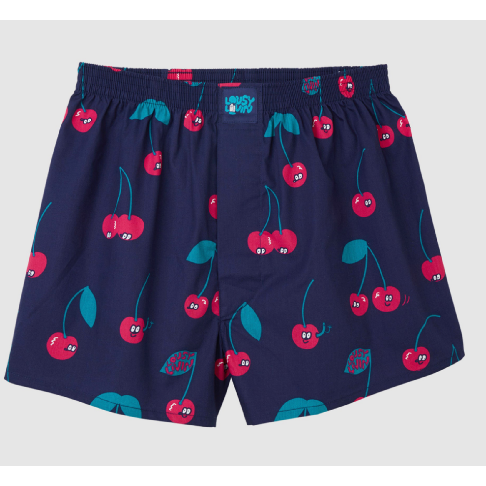 LOUSY LIVIN LOUSY LIVIN BOXERSHORTS CHERRY