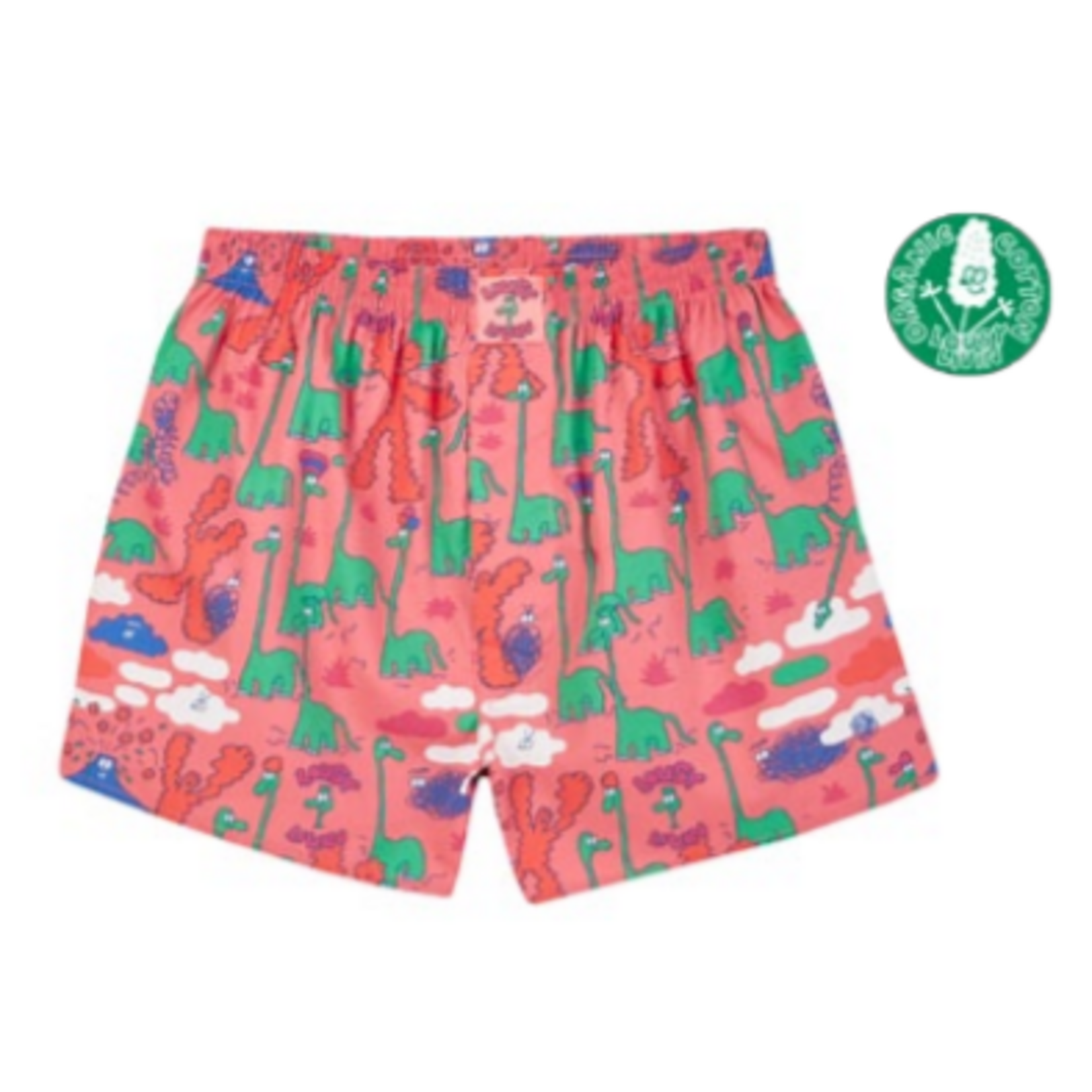 LOUSY LIVIN LOUSY LIVIN Dinos – Boxershorts – Organic Cotton  – Pink