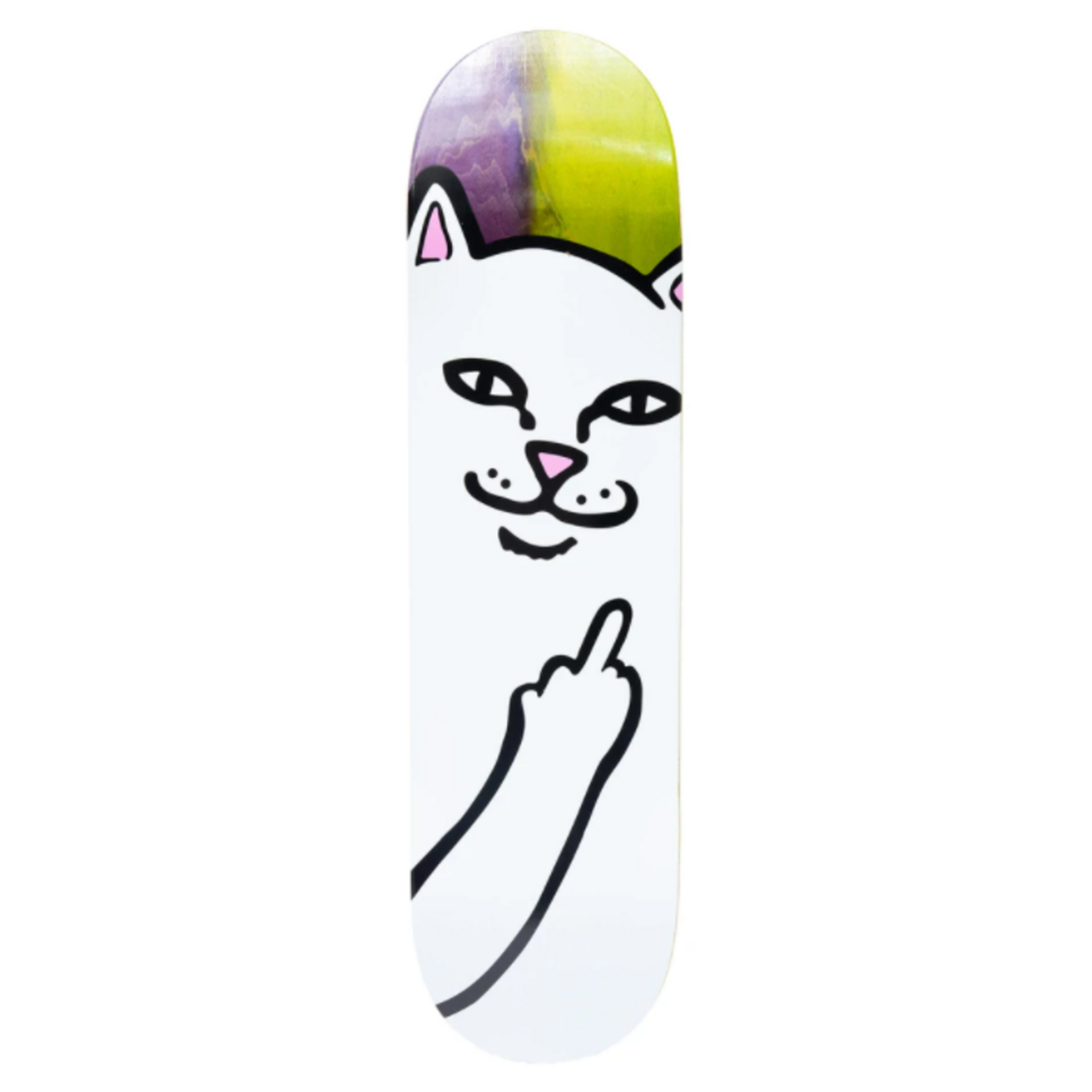 RIPNDIP RIPNDIP LORD NERMAL BOARD - LIME & PURPLE - 8.25