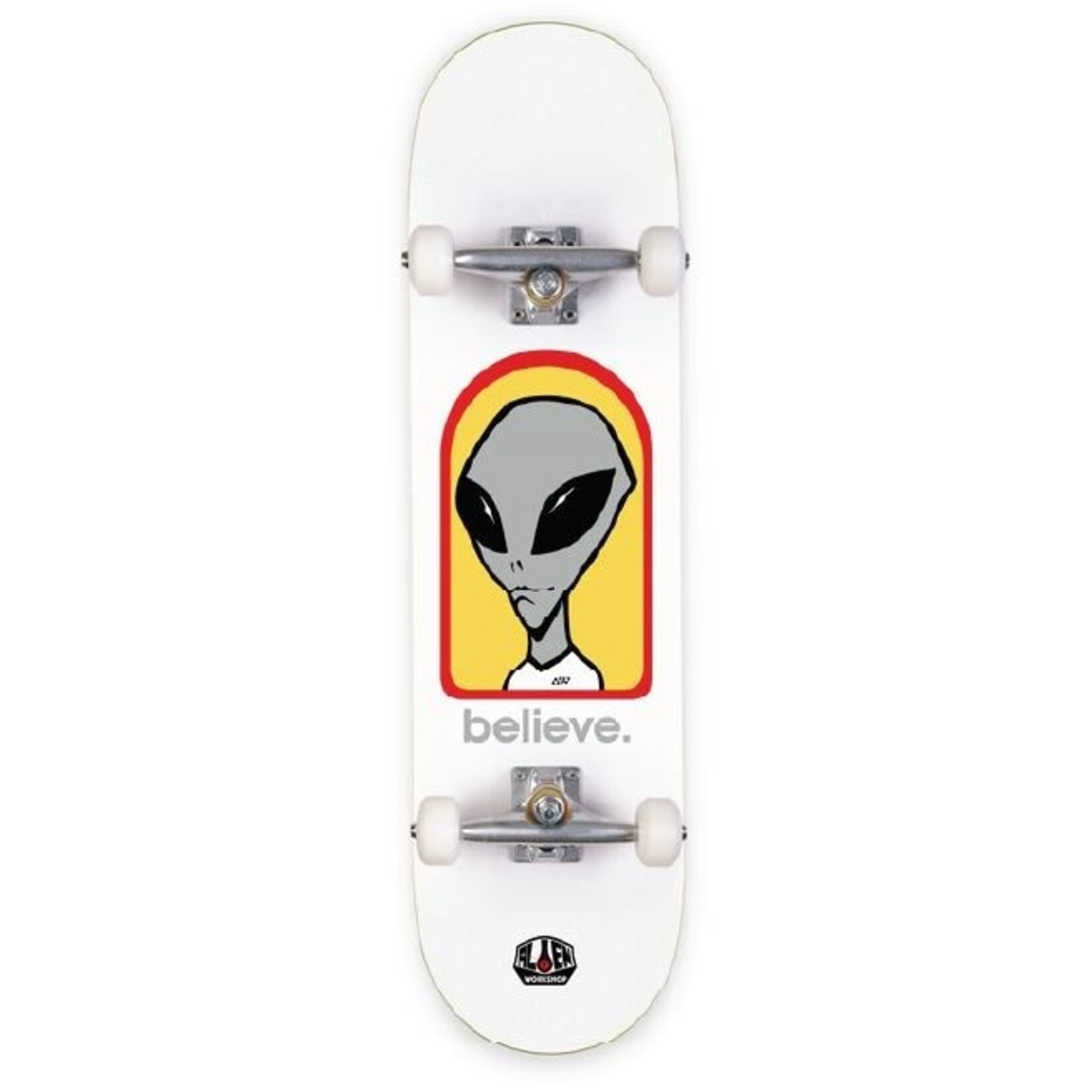 ALIEN WORKSHOP ALIEN WORKSHOP BELIEVE COMPLETE - WHITE - 8.0