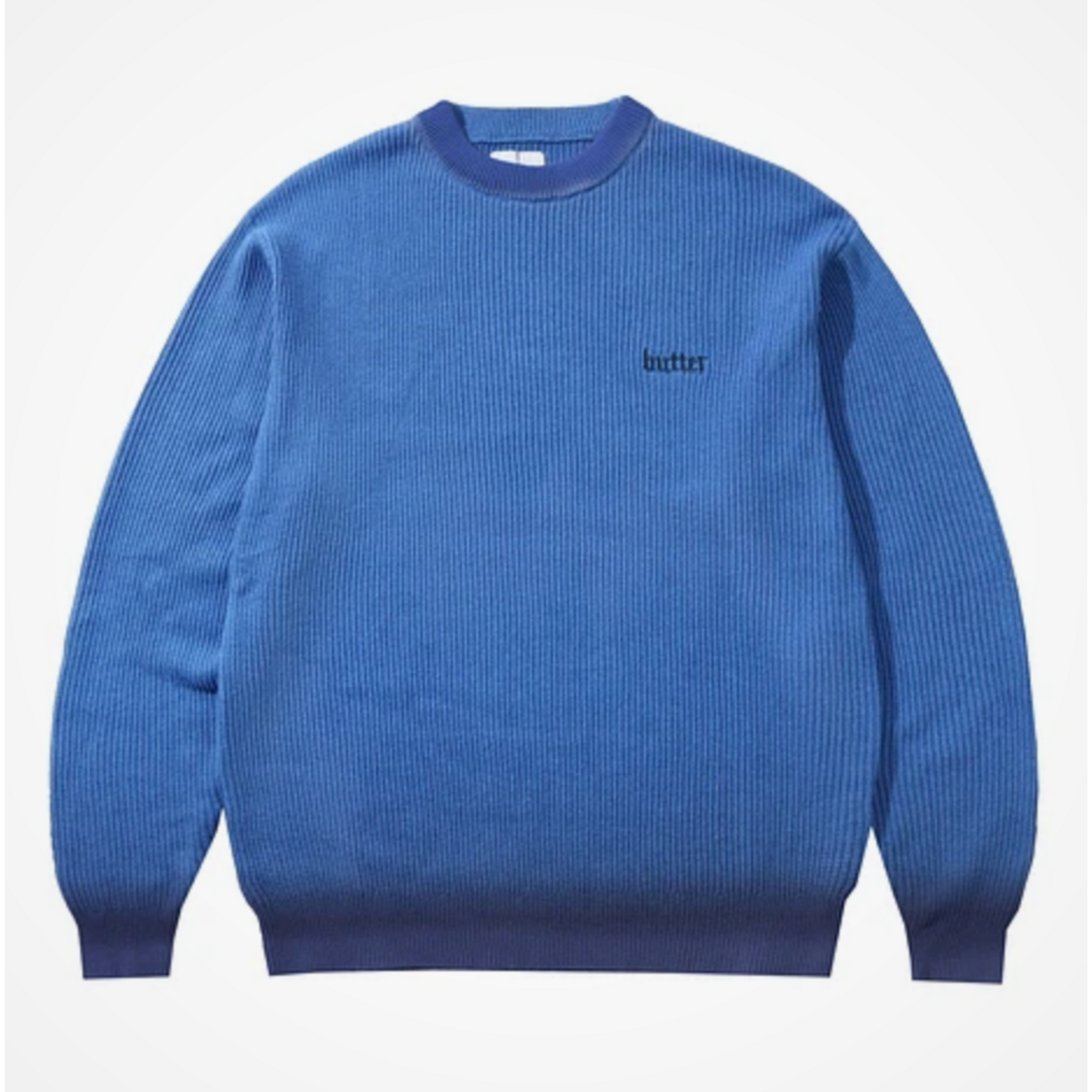 BUTTER GOODS Butter Goods Fade Knit Sweater Ocean