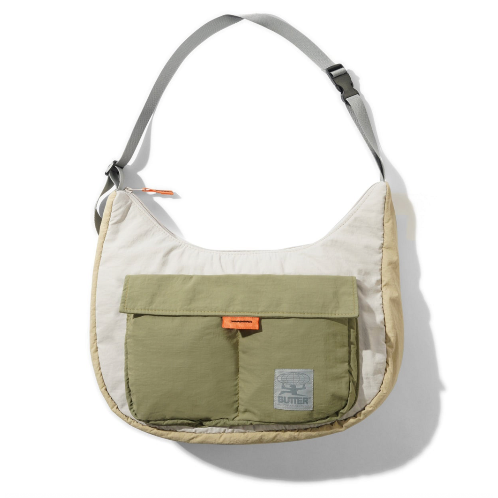 OBEY Butter Goods Crossbody Bag Stone