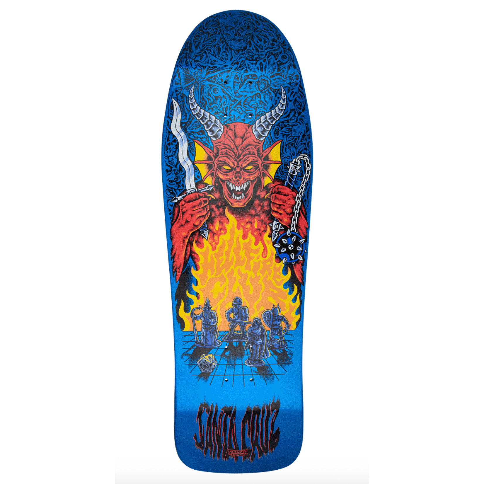 SANTA CRUZ Santa-Cruz X Stranger Things Knox Hellfire Pit 10.07
