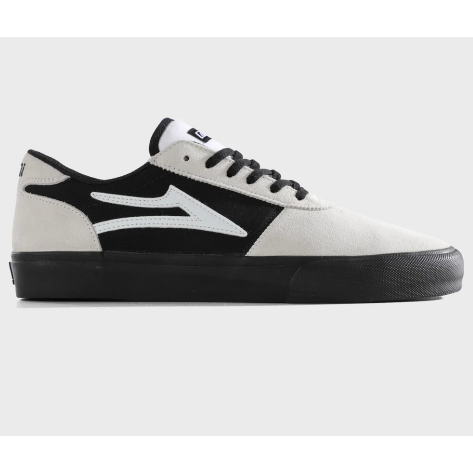 LAKAI LAKAI Manchester White suede Black black