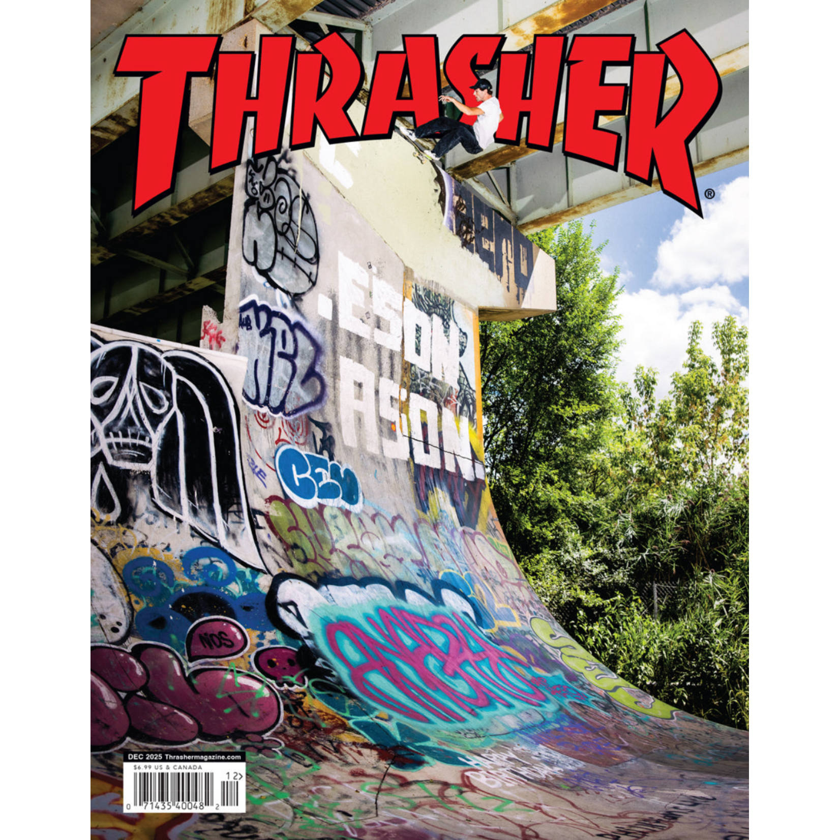 THRASHER Thrasher Magazine Issue DEC 2025