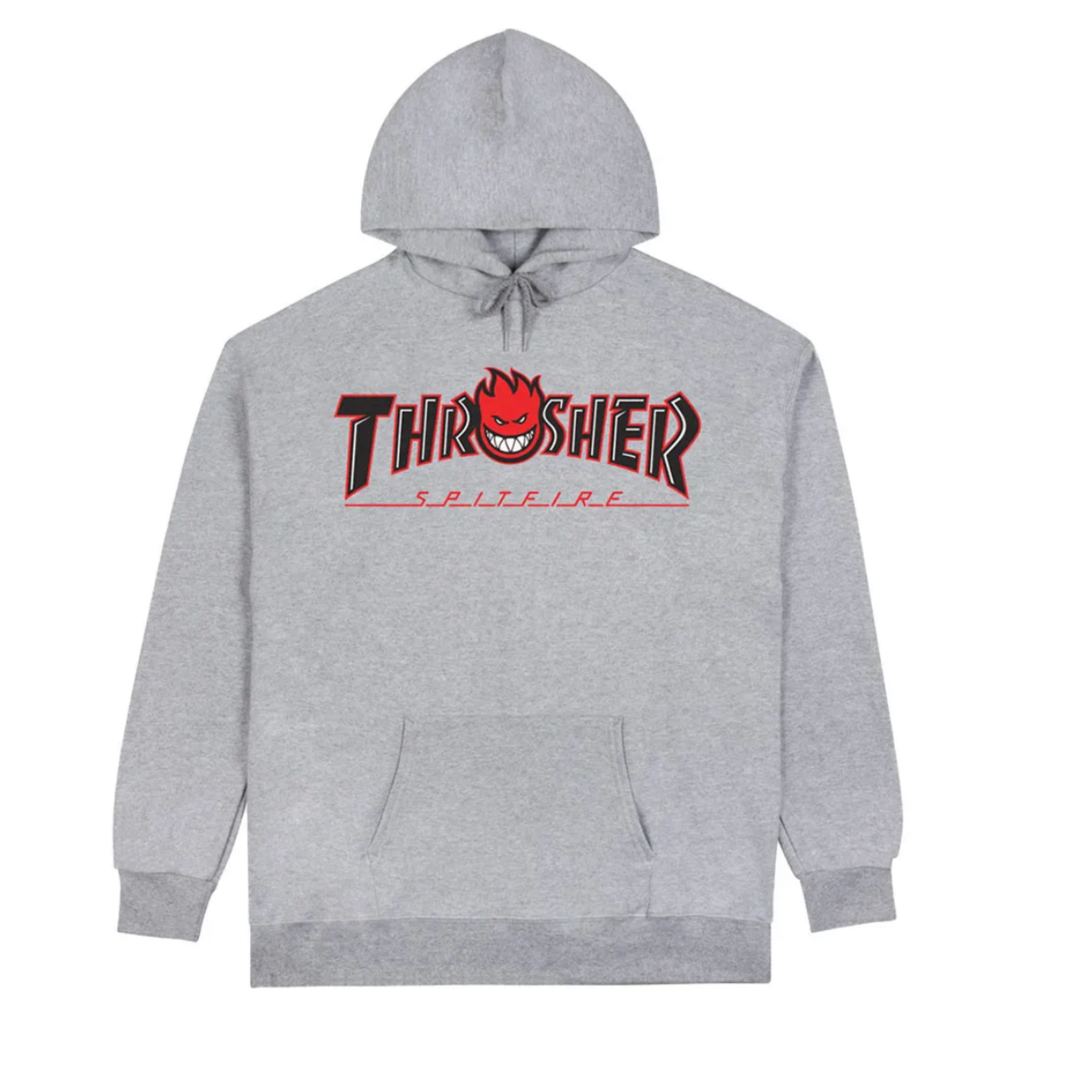 THRASHER THRASHER X SPITFIRE HOOD GREY