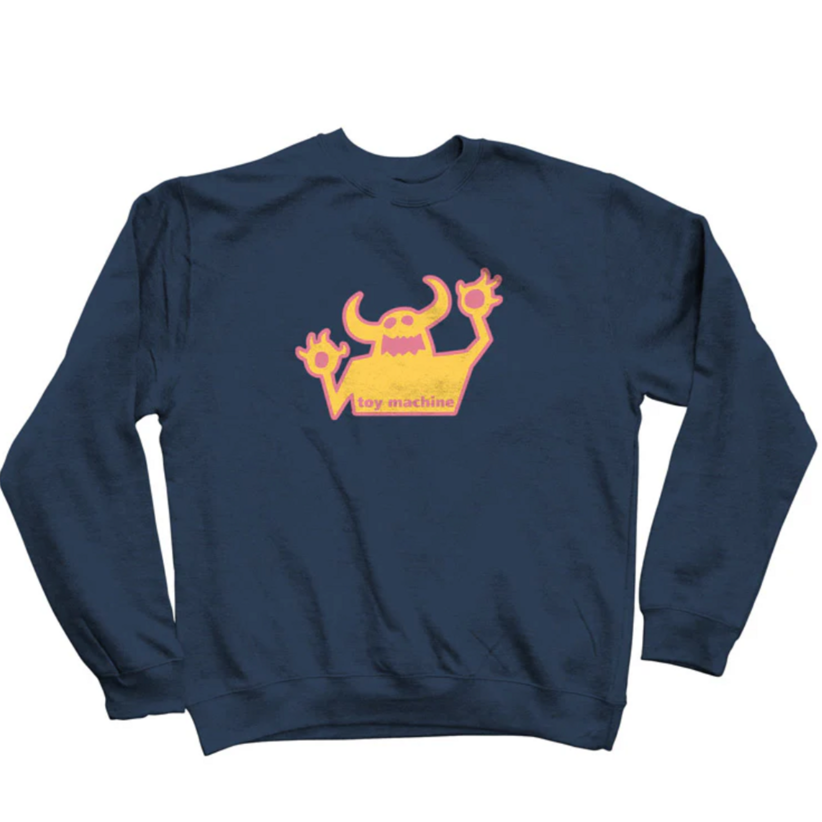 TOY MACHINE TOY MACHINE ORIGINAL MONSTER CREWNECK NAVY