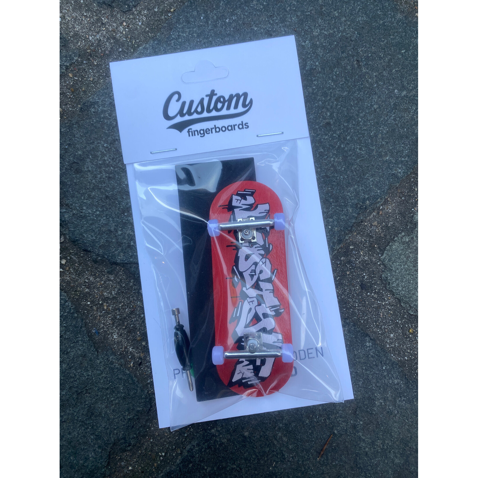 WILD STYLE CUSTOM WILD STYLE FINGERBOARD RED