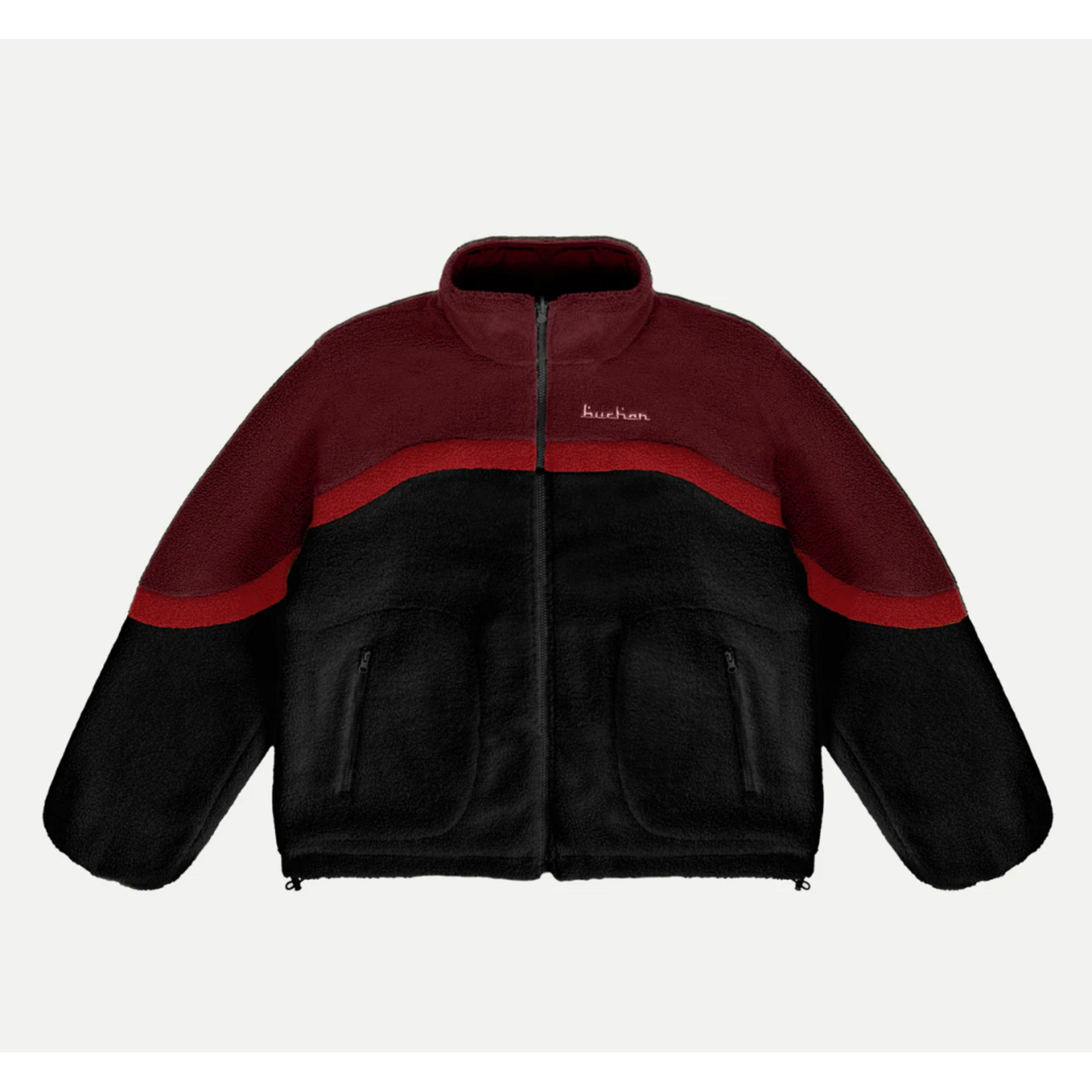 BUCHAN Buchan Reversible Fleece Red