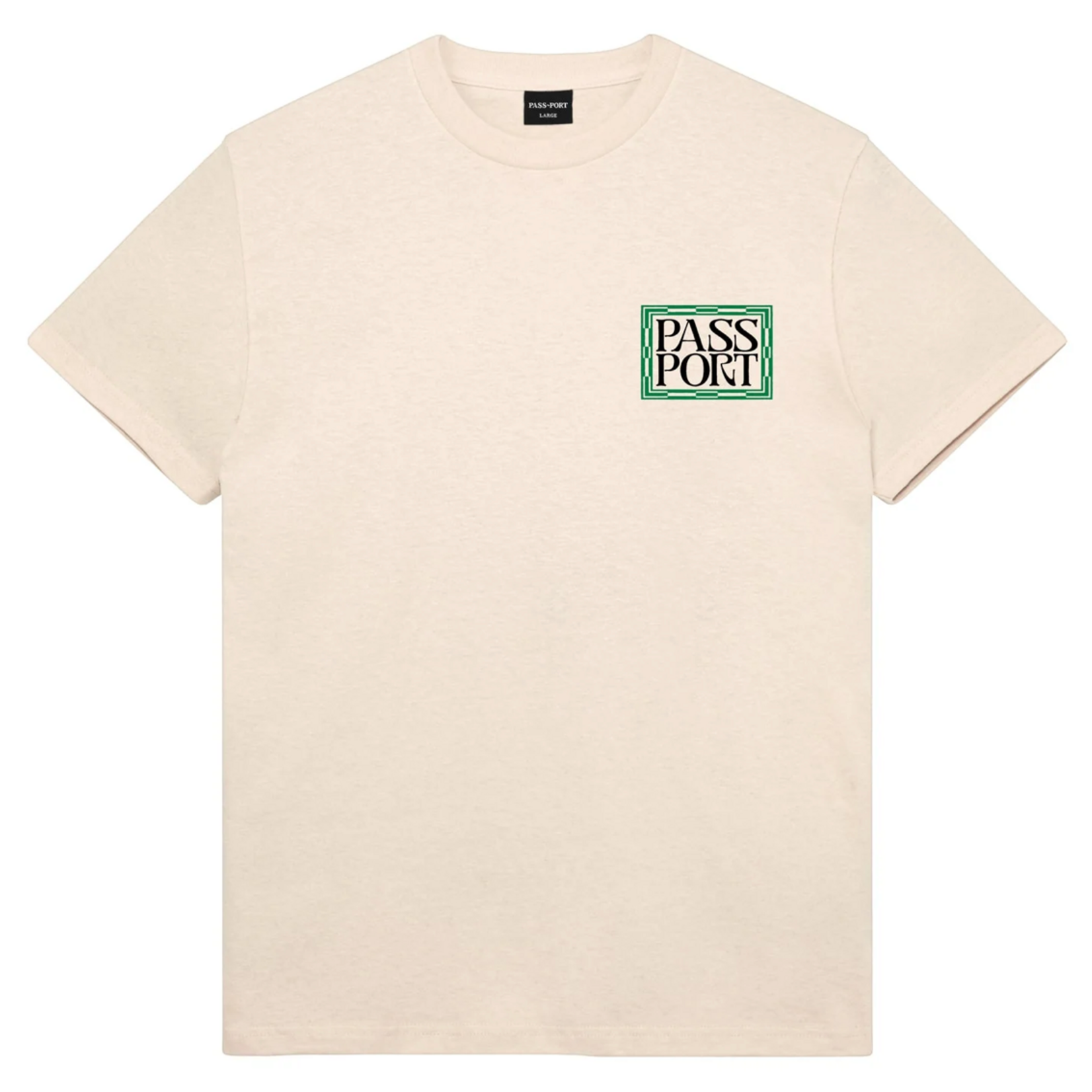 KEEP IT CLEAN Pass Port Dogu Tee Natural