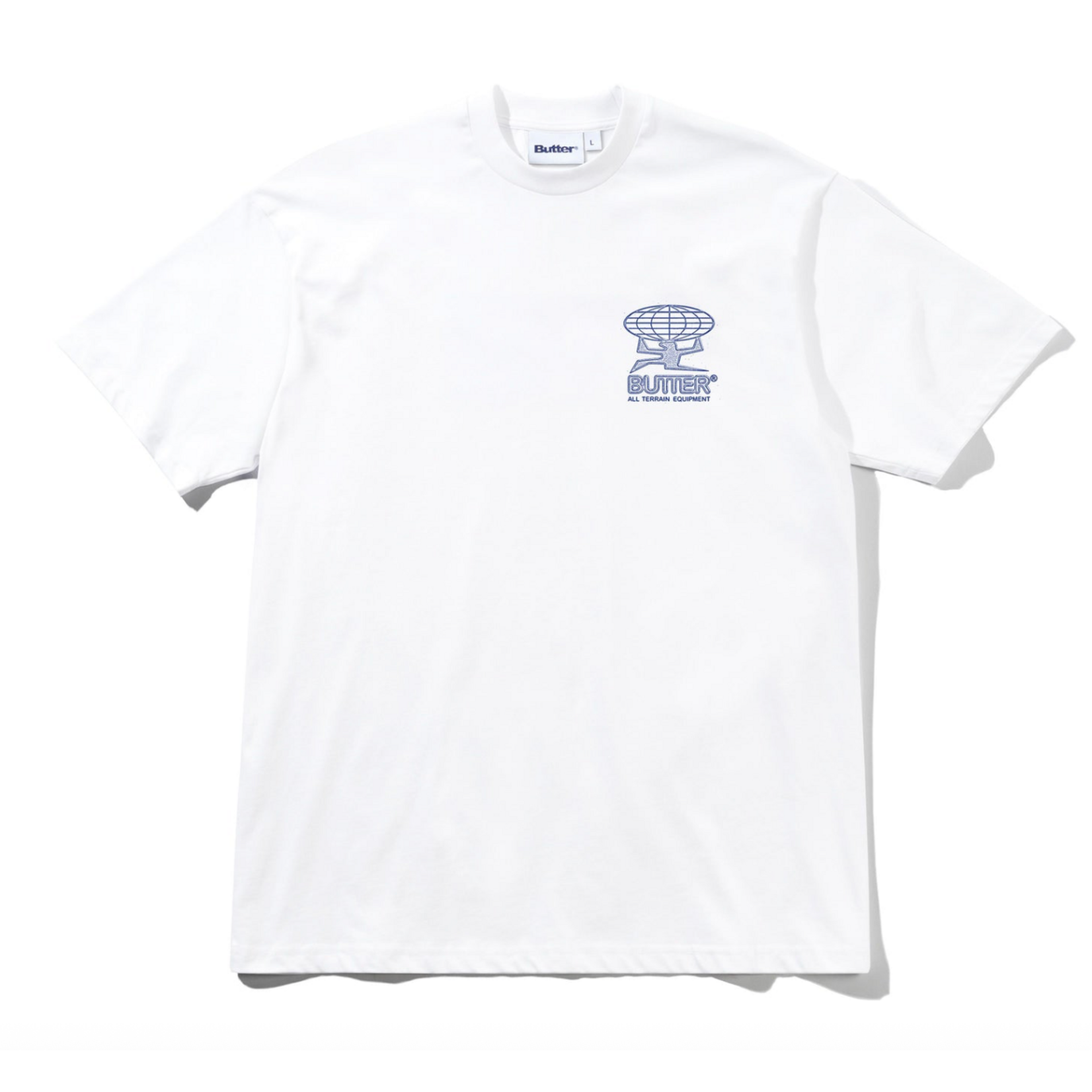 BUTTER GOODS Butter Goods Terrain tee White