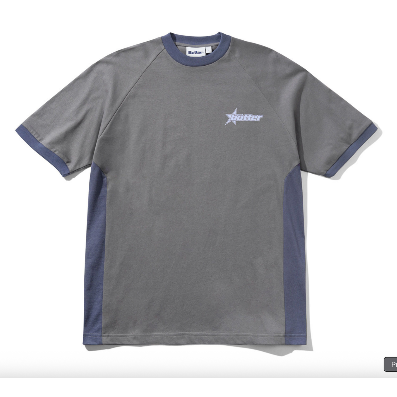 BUTTER GOODS Butter Goods Racer Tee Slate
