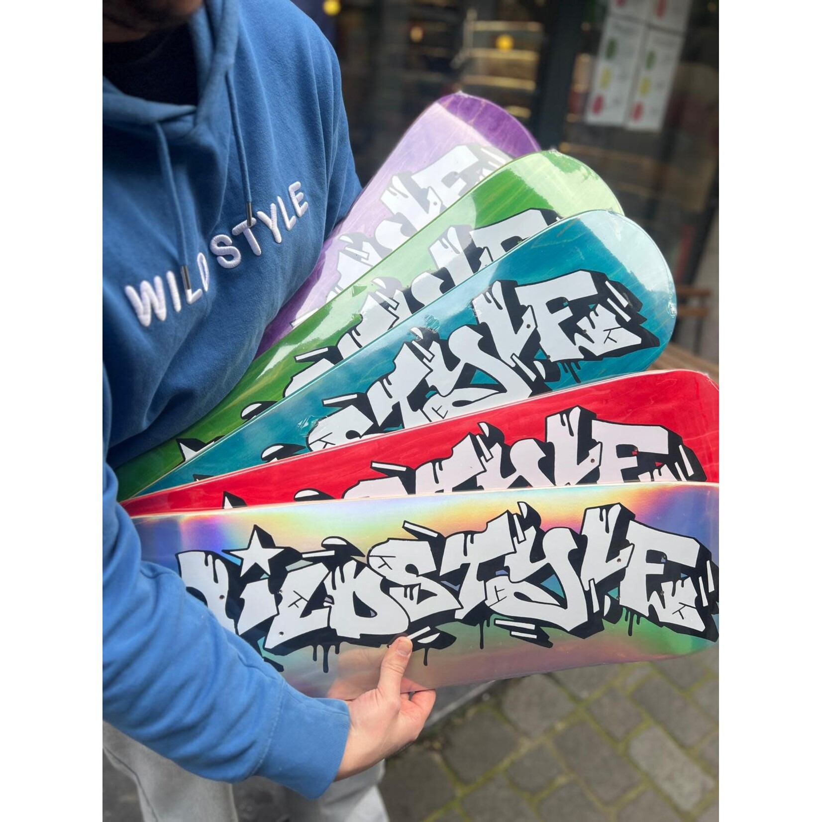 WILD STYLE PIECE SHOPDECK  8.5 + LOGO GRIP