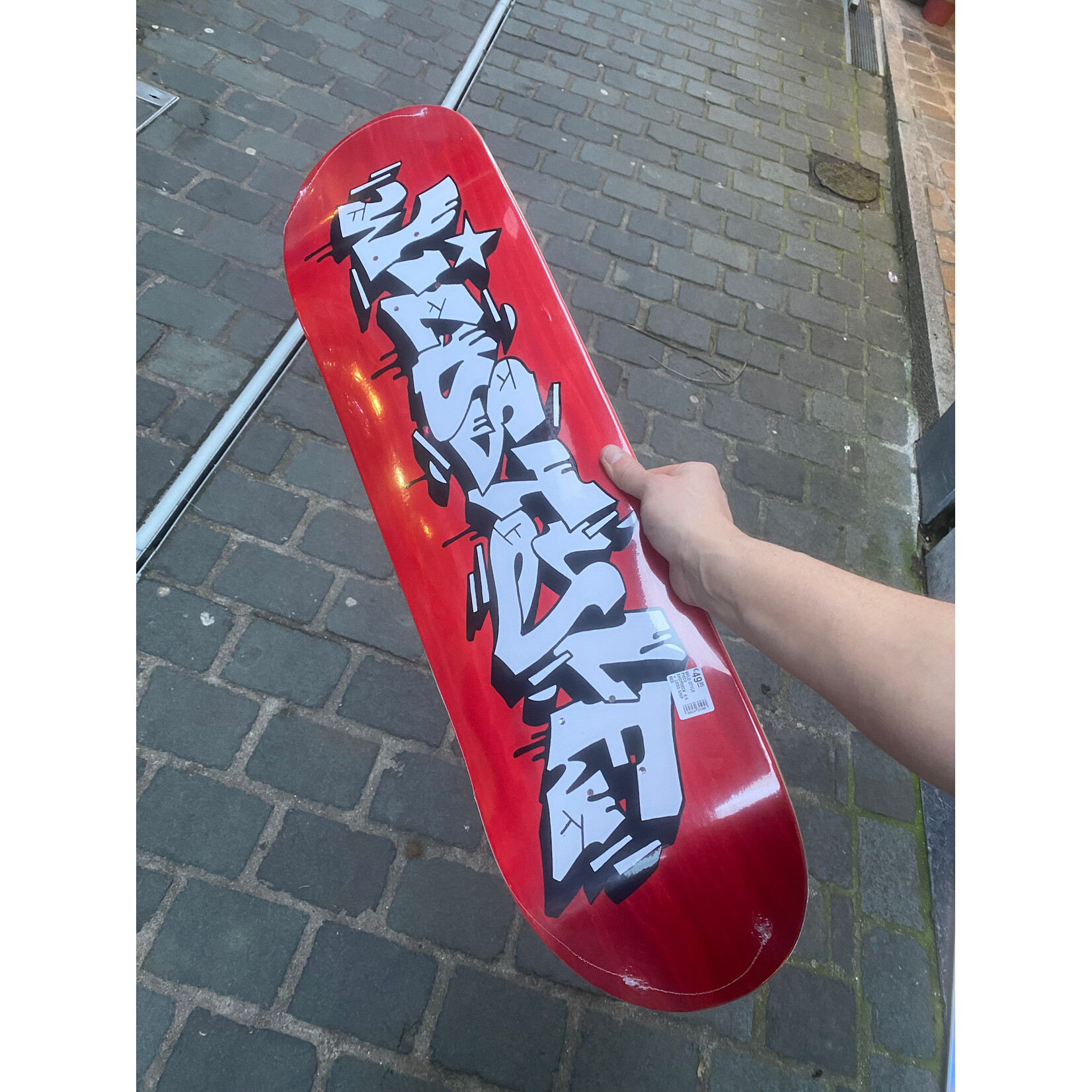 WILD STYLE PIECE SHOPDECK  8.5 + LOGO GRIP