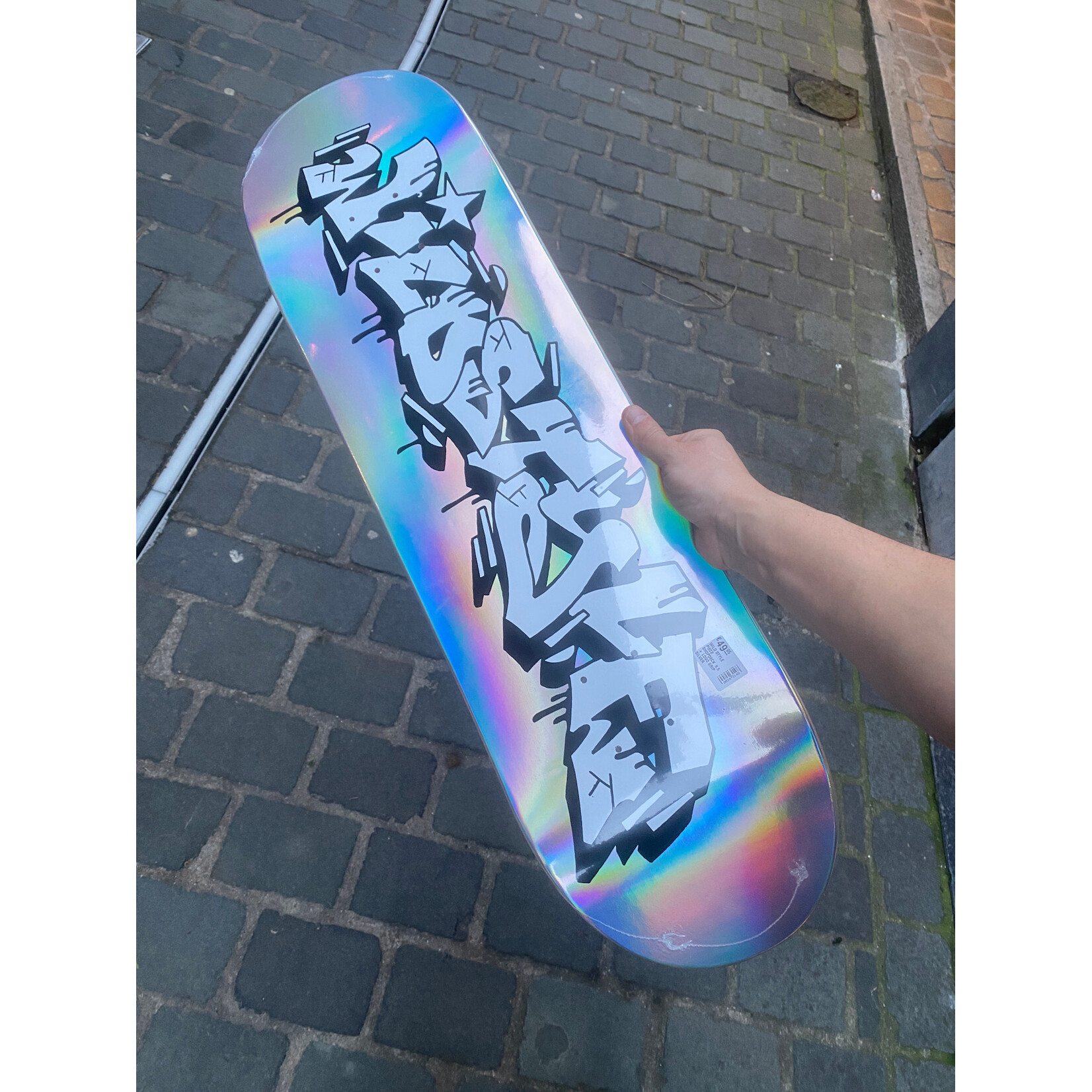WILD STYLE PIECE SHOPDECK  8.125 + LOGO GRIP