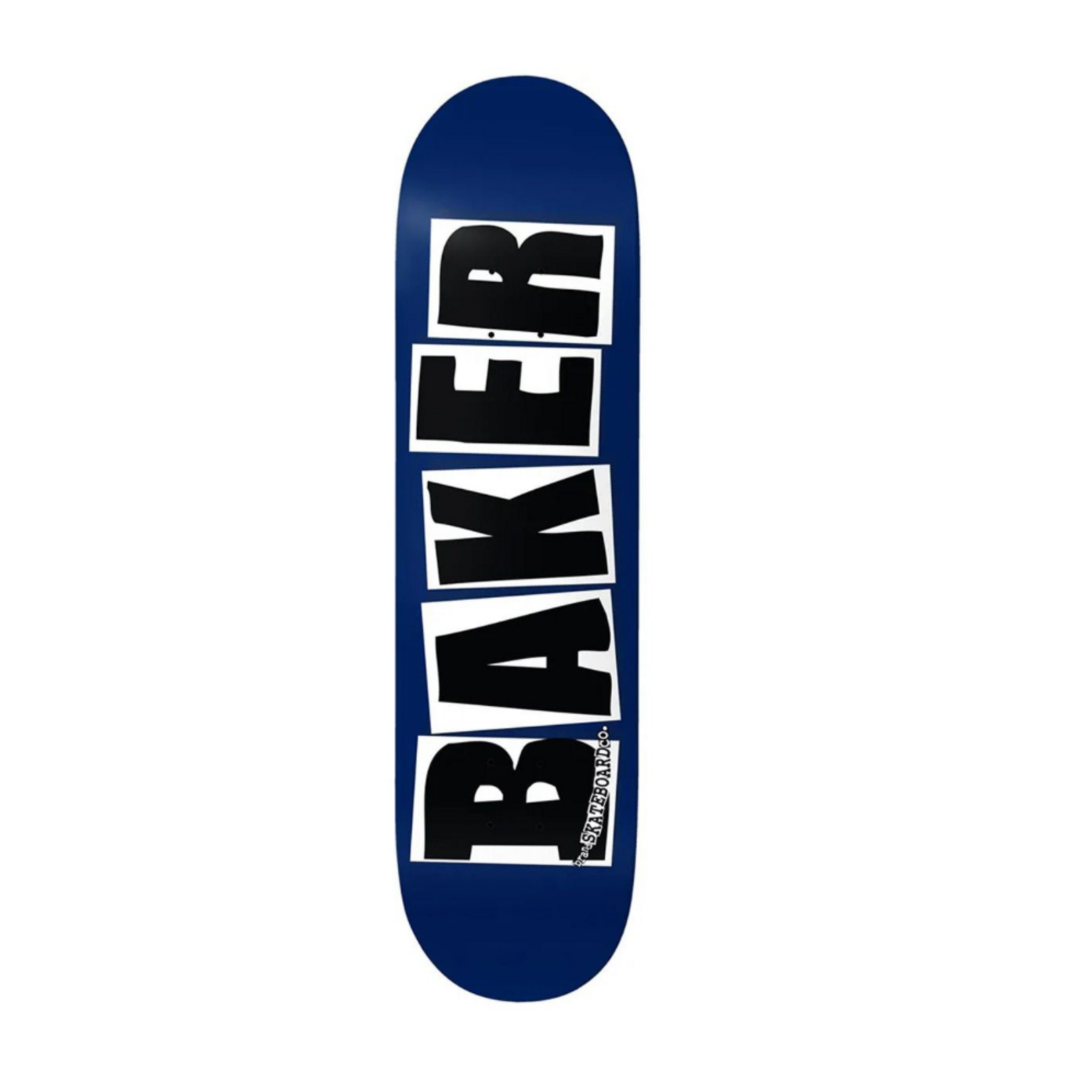 BAKER Baker Brand Logo Navy Skateboard Deck 8.0