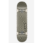 GLOBE GLOBE COMPLETE G0 Checked Out - Black/Off-White 8.0