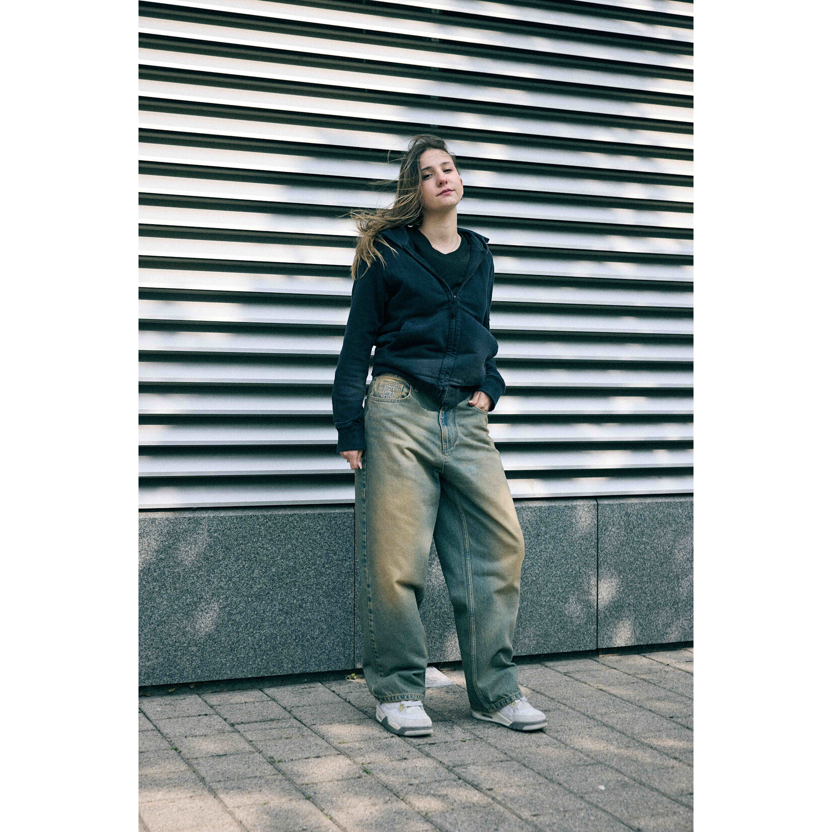 KEEP IT CLEAN KEEP IT CLEAN Loose Pants Rusty Indigo