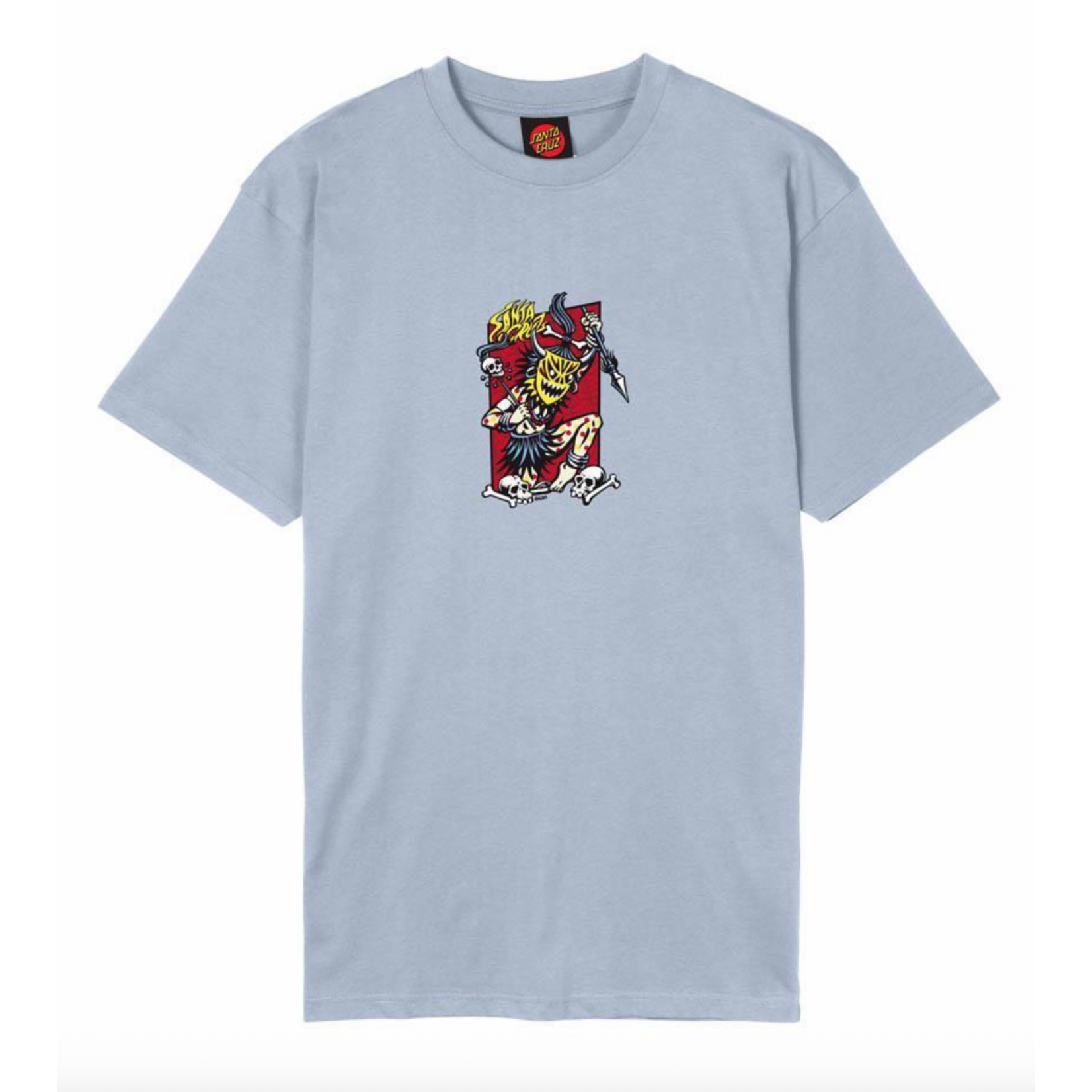 SANTA CRUZ Santa Cruz Voodoo Frame Front Tee Blue