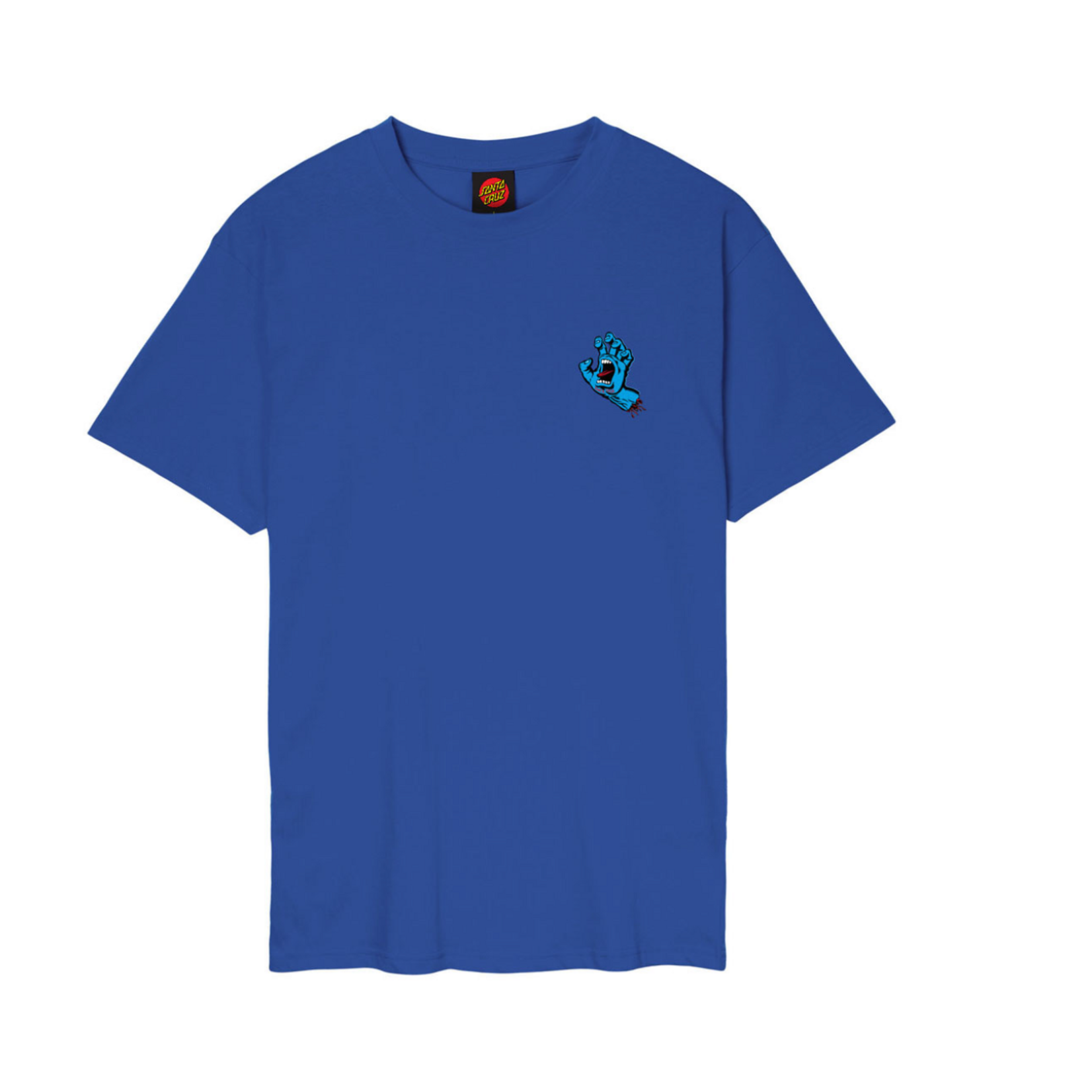 SANTA CRUZ Santa Cruz Screaming Hand chest tee - Rich Navy