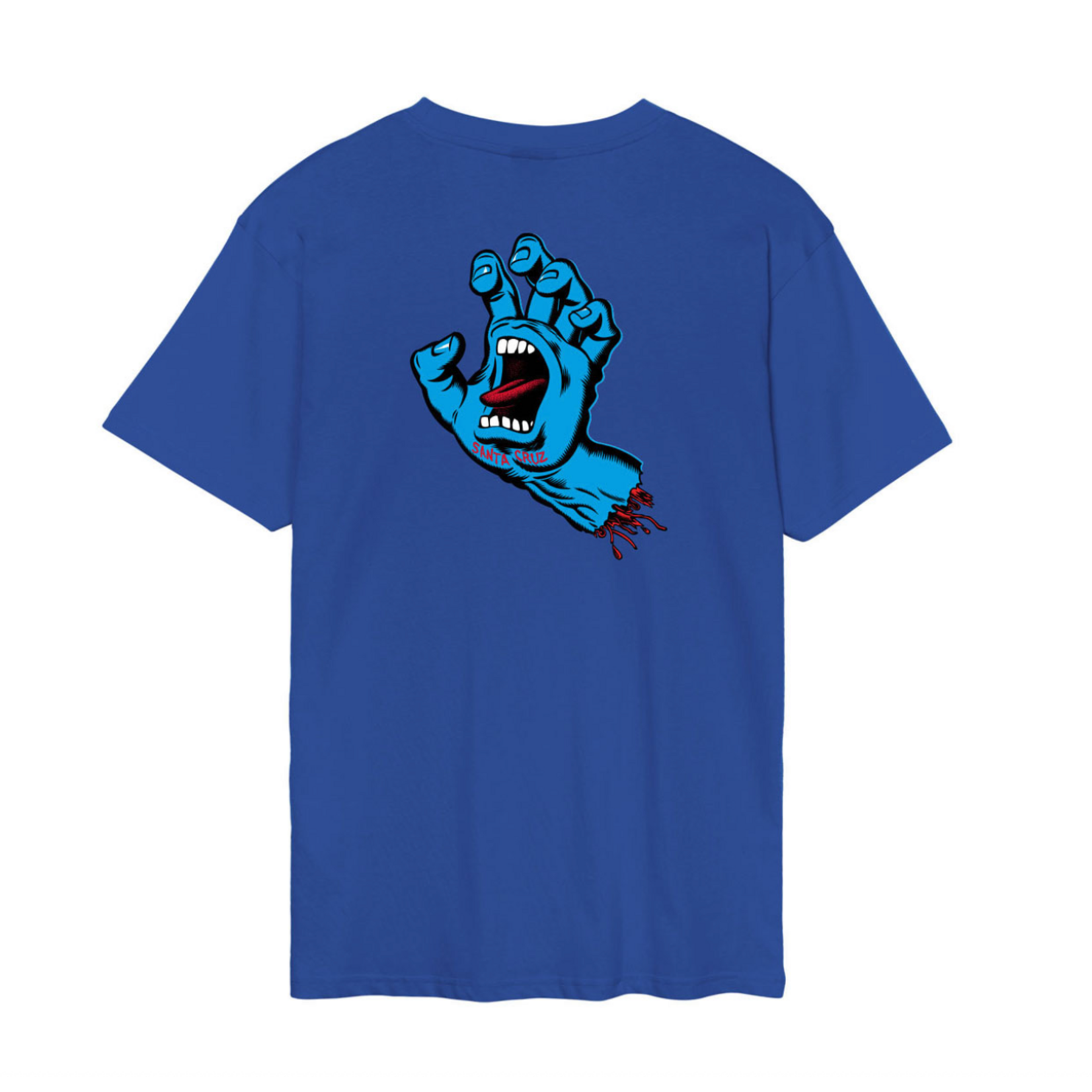 SANTA CRUZ Santa Cruz Screaming Hand chest tee - Rich Navy