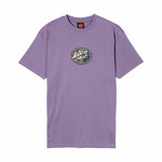 SANTA CRUZ Santa Cruz  Collage Oval Dot Tee Purple