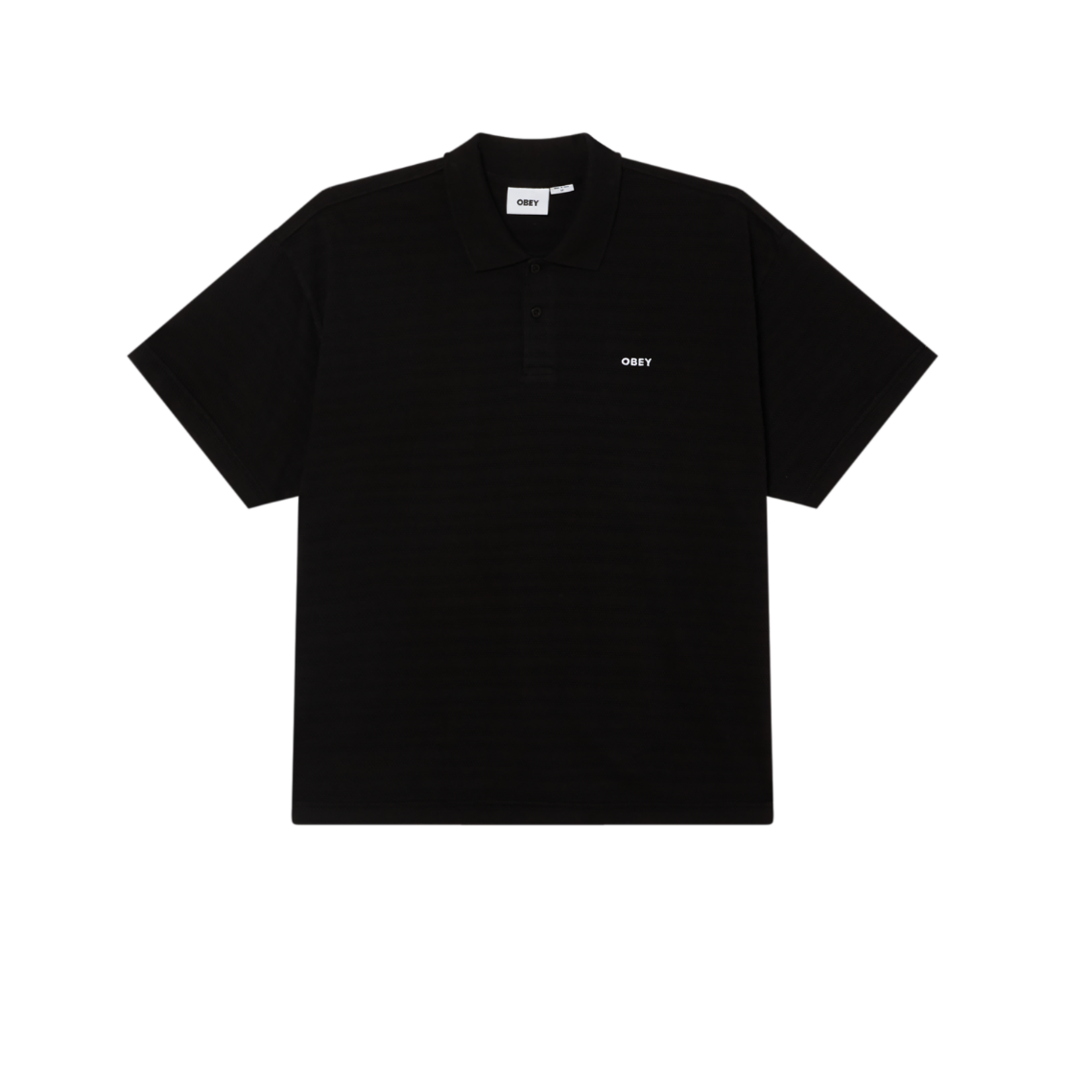 OBEY OBEY BOLD POLO BLACK