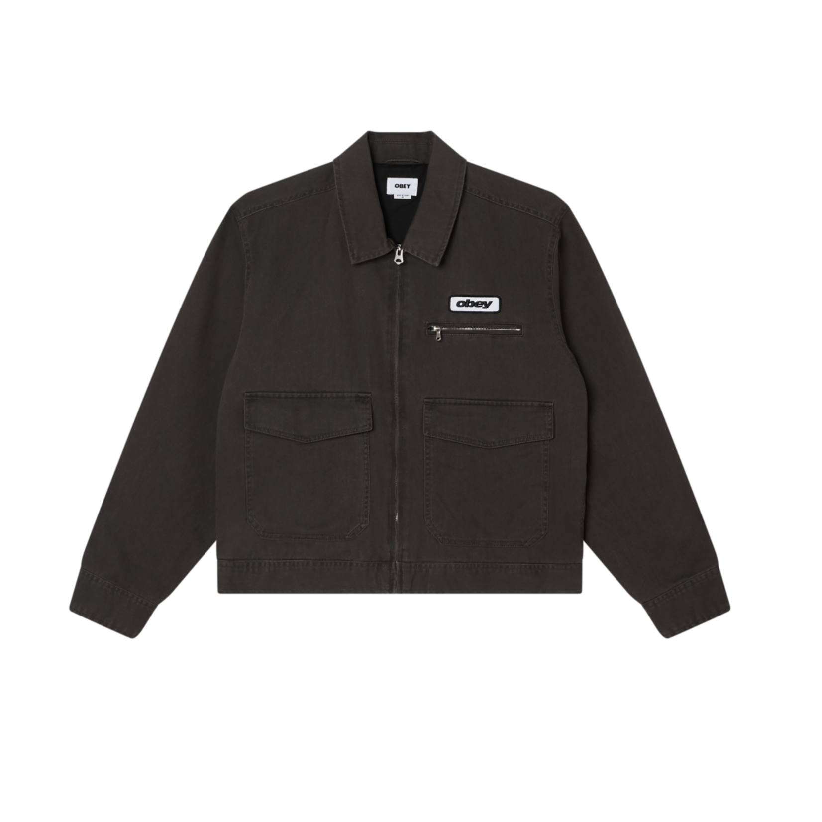 OBEY OBEY Walter Work Jacket Faded Black