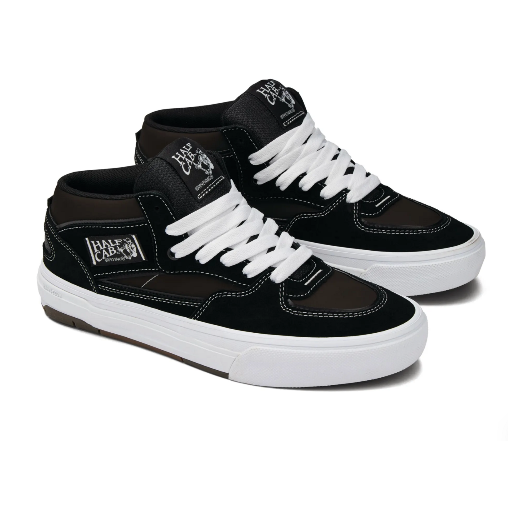 VANS VANS  Skate Half Cab Wafflecup BLACK/WHITE