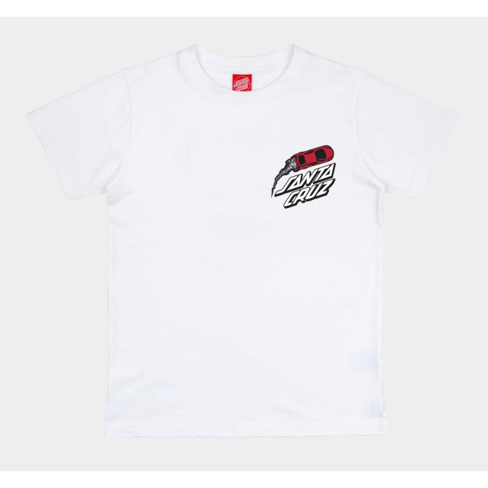 SANTA CRUZ SANTA CRUZ Kids Pit Cruz Tee White
