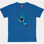 SANTA CRUZ SANTA CRUZ Screaming Hand Kids  Tee Ultramarine