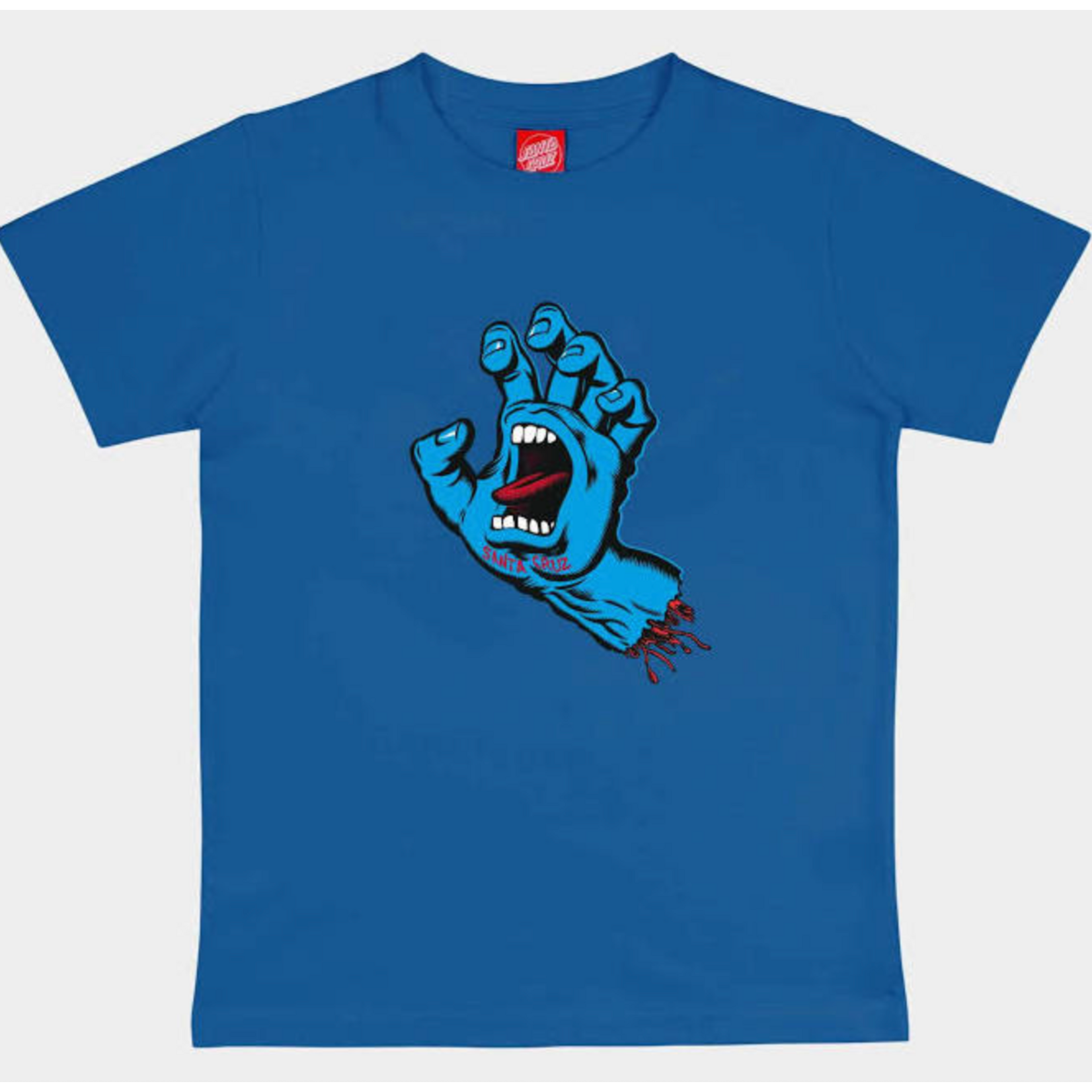 SANTA CRUZ SANTA CRUZ Screaming Hand Kids  Tee Ultramarine