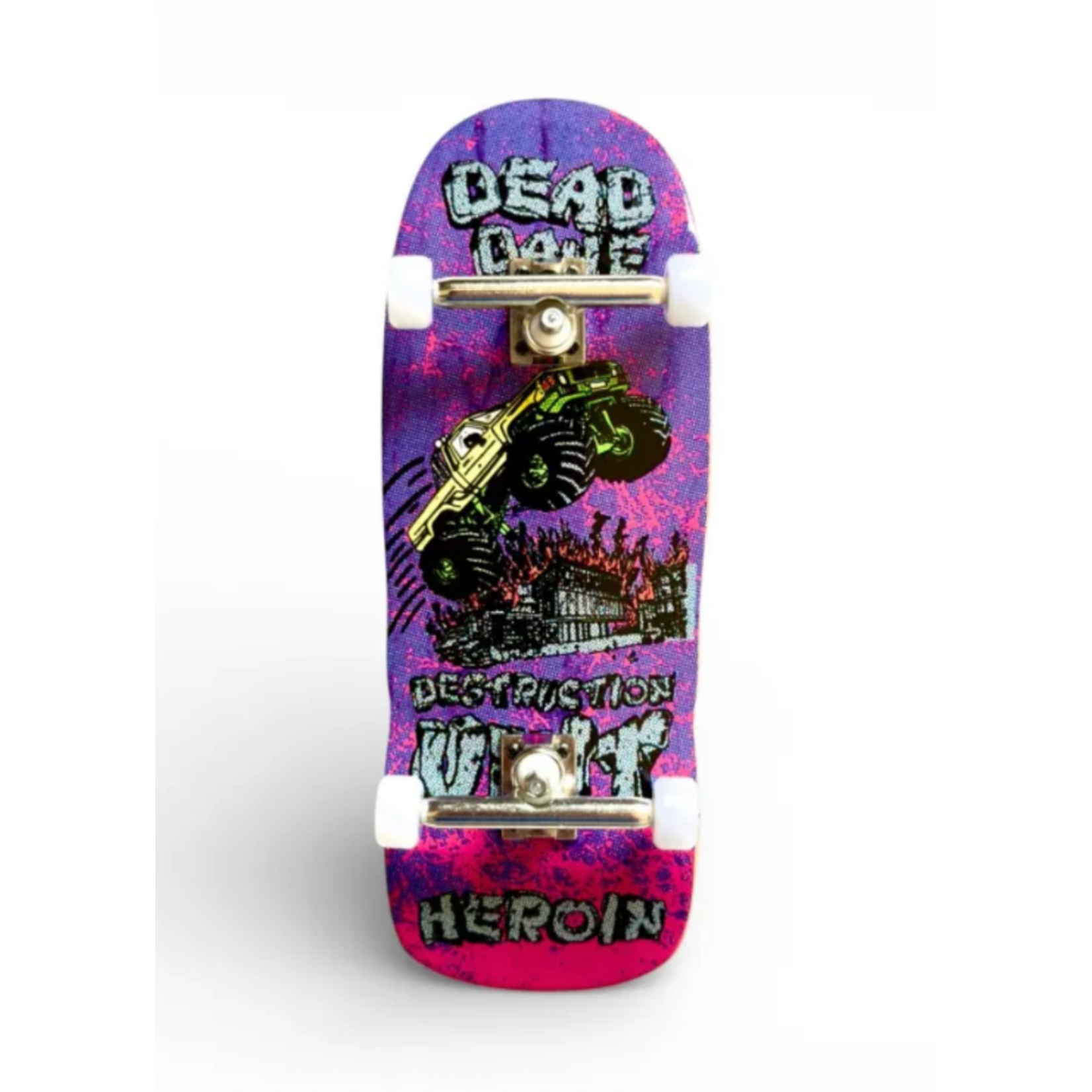 WILD STYLE Custom Pro X Heroin Dead Dave Knock Off Fingerboard Complete 36mm