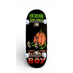 WILD STYLE Custom Pro X Heroin Pumpkin Wide Boy Fingerboard Complete 36.5mm