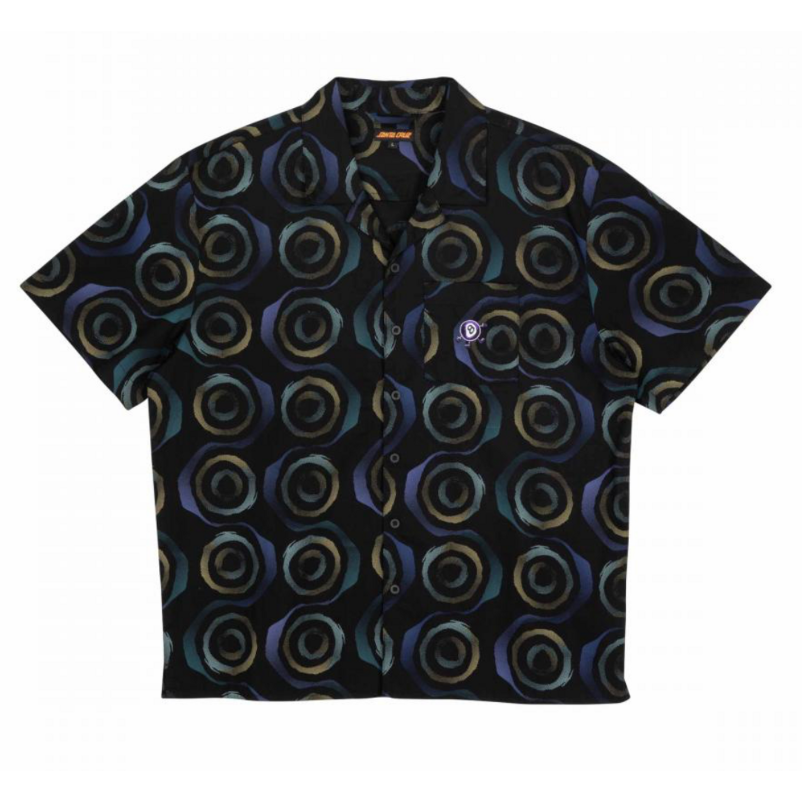 SANTA CRUZ Santa Cruz Shirt Vertigo SS Haze Shirt