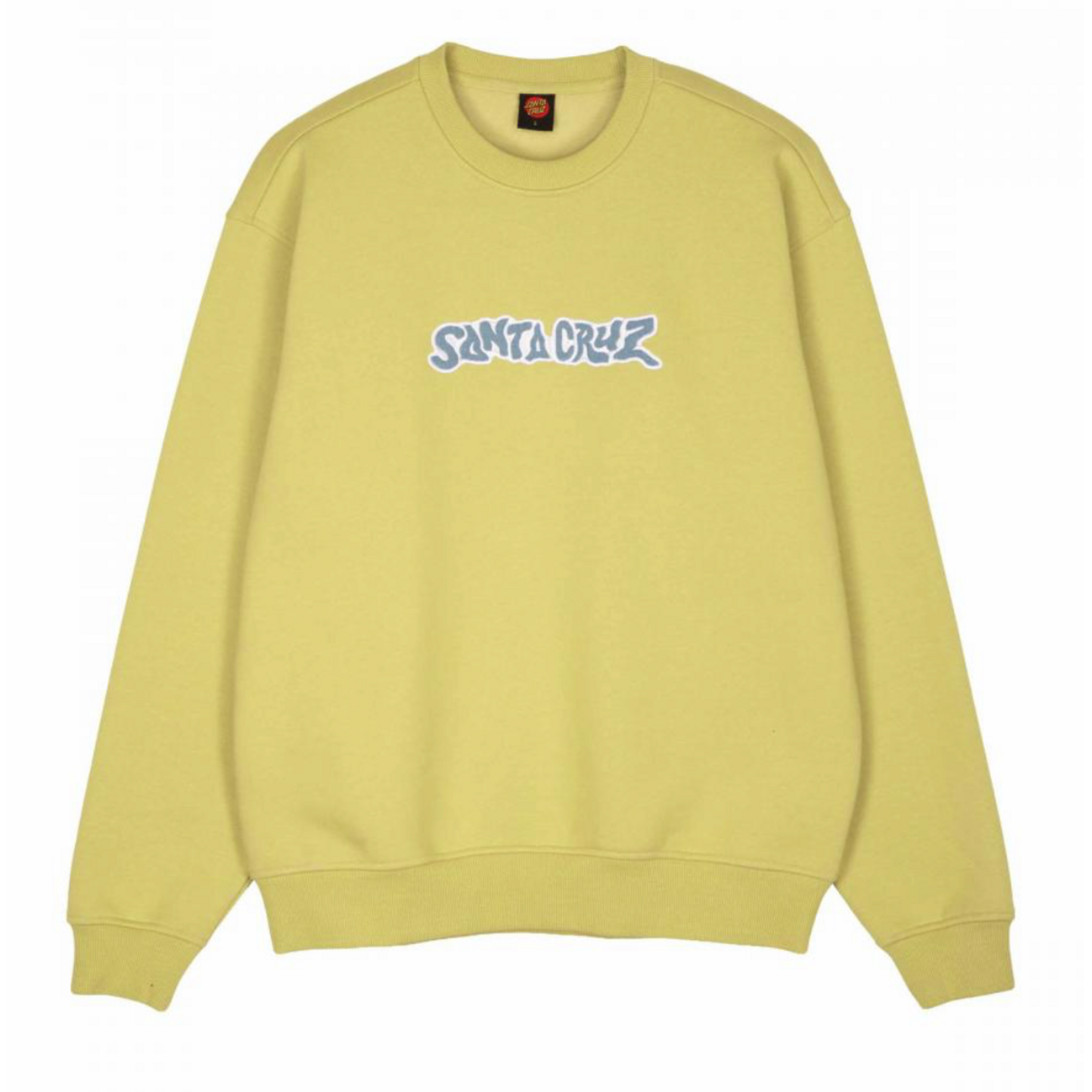 SANTA CRUZ Santa Cruz Crew Patch Strip Crew Faded Khaki