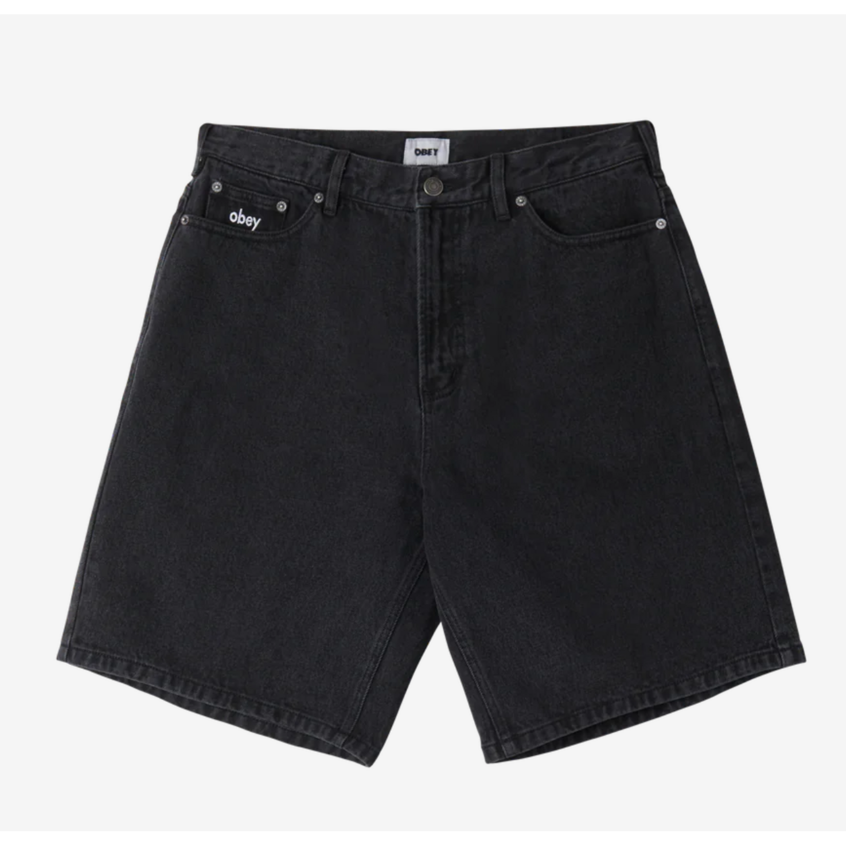 OBEY Copy of OBEY BigWig Baggy Denim short - Light Indigo