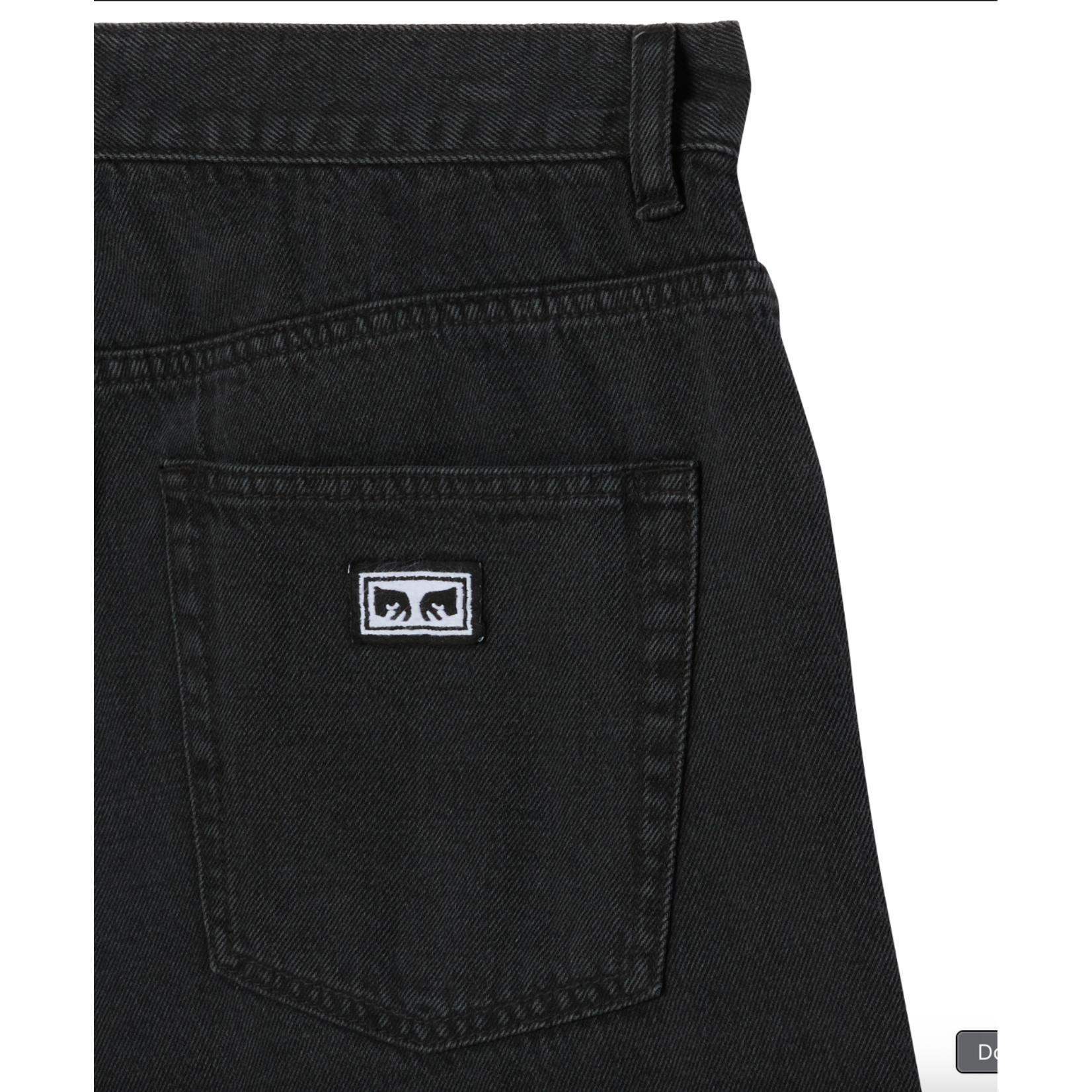 OBEY OBEY Emerson Denim Short Washed Black