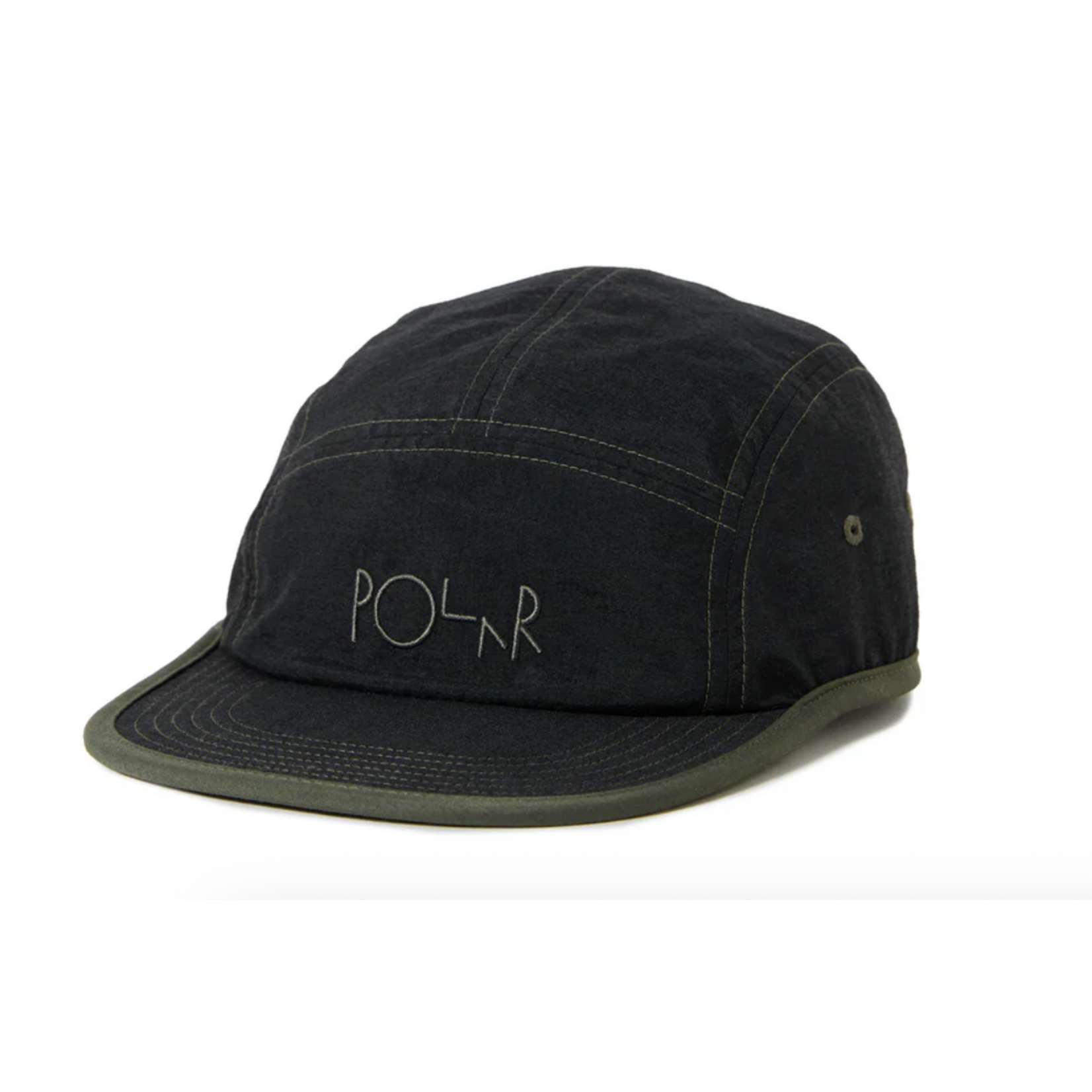 POLAR POLAR VILDE CAP - BLACK/ARMY GREEN